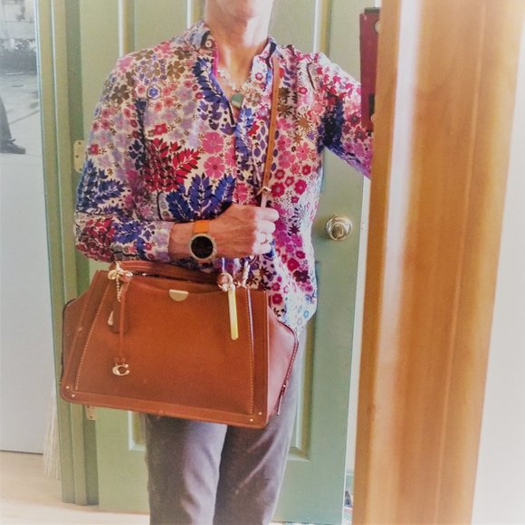 Coach Handbag Dreamer 36 (Largest Size) Saddle - Picture 8 of 8